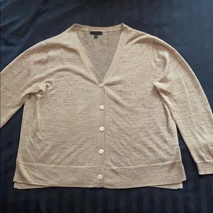 JCREW Metallic Cardigan, Sz L
